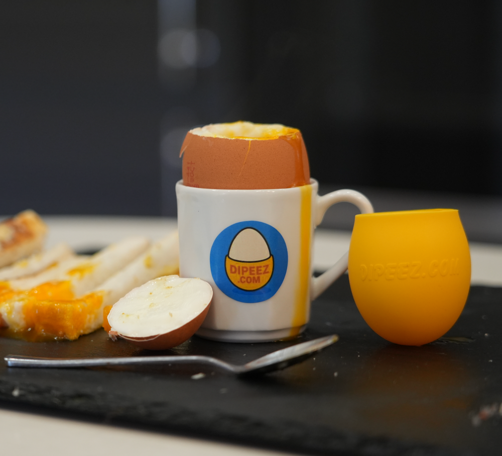 Perfect dippy egg made with Dipeez